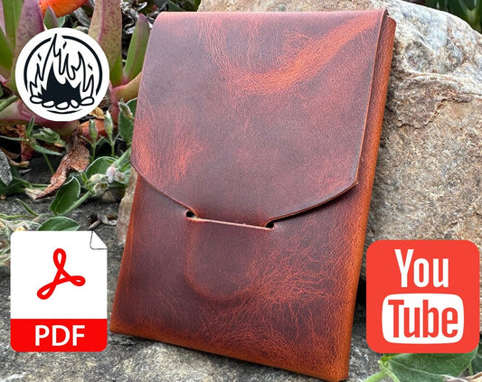 'The Fix Wallet' | Stitch-less Leather Wallet Pattern